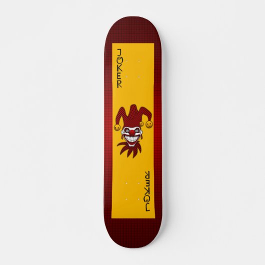 Joker Kaart Skateboard (Voorkant)