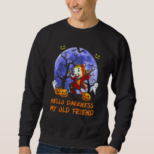 Joker Kat Gezicht Hallo Duisternis Mijn Oude Vrien Trui