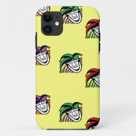Joker kleurrijke petten patroon geel Case-Mate iPhone case