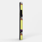 Joker kleurrijke petten patroon geel Case-Mate iPhone case (Achterkant/rechts)