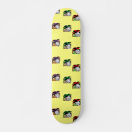 Joker kleurrijke petten patroon geel persoonlijk skateboard