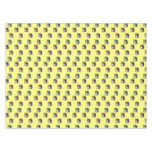 Joker kleurrijke petten patroon geel tafelkleed (Voorkant (Horizontaal))