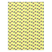 Joker kleurrijke petten patroon geel tafelkleed (Voorkant)