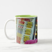 Joker - Laughing 4 Tweekleurige Koffiemok (Links)