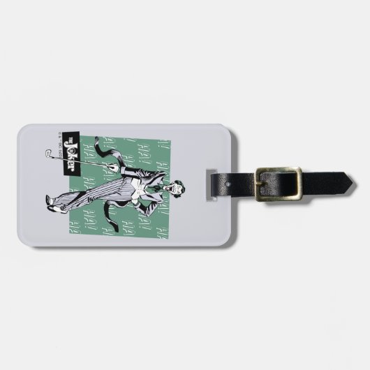 Joker met Golf Club Bagagelabel (Voorkant horizontaal)