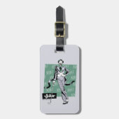 Joker met Golf Club Bagagelabel (Voorkant verticaal)