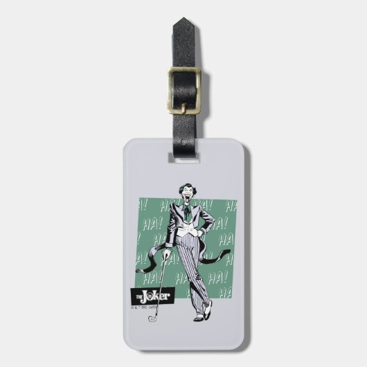 Joker met Golf Club Bagagelabel (Voorkant verticaal)