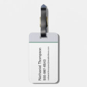 Joker met Golf Club Bagagelabel (Achterkant verticaal)