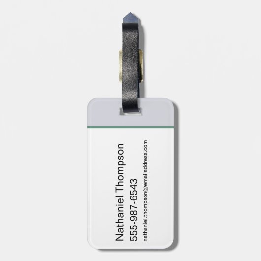 Joker met Golf Club Bagagelabel (Achterkant verticaal)