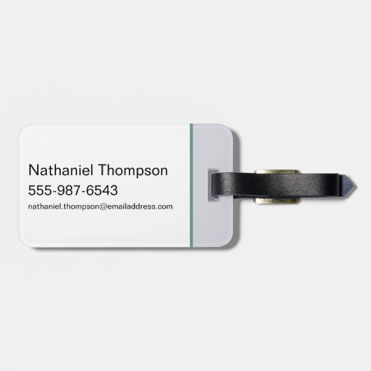 Joker met Golf Club Bagagelabel (Achterkant horizontaal)