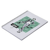 Joker met Golf Club Notitieboek (Linkerzijde)