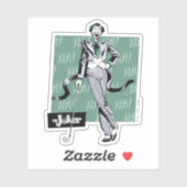 Joker met Golf Club Sticker (Vel)