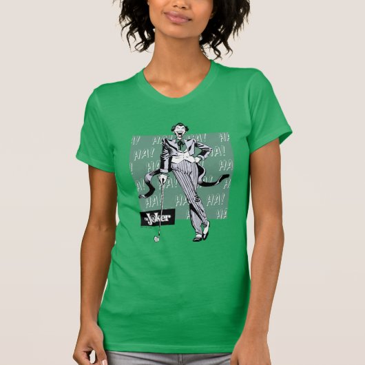 Joker met Golf Club T-shirt (Voorkant)