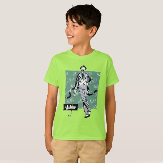 Joker met Golf Club T-shirt (Voorkant volledig)