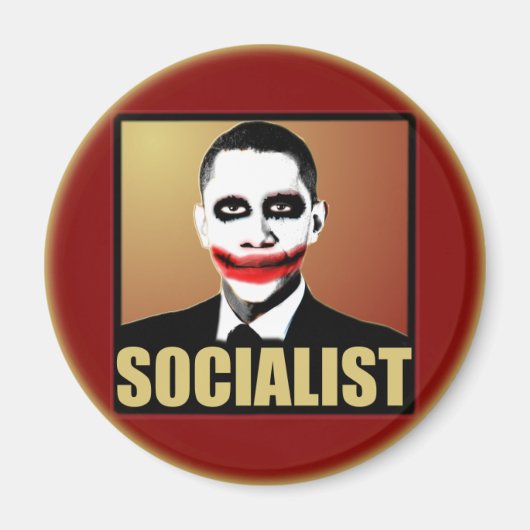 Joker Obama Magneet (Voorkant)