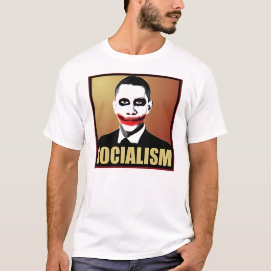 Joker Obama Socialisme T-shirt (Voorkant)