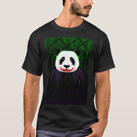 joker panda t-shirt (Voorkant)