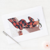 Joker Pin Up Rechthoekige Sticker (Envelop)