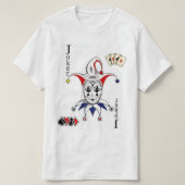 JOKER Playing Card – Wild Card King of Games T-shirt (Design voorkant)