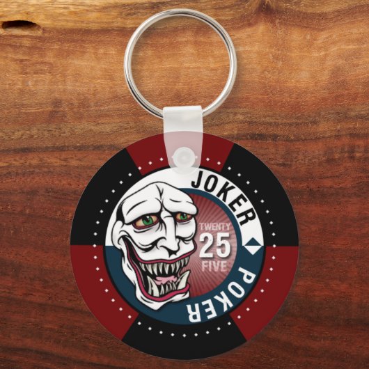 Joker Poker Sleutelhanger (Voorkant)