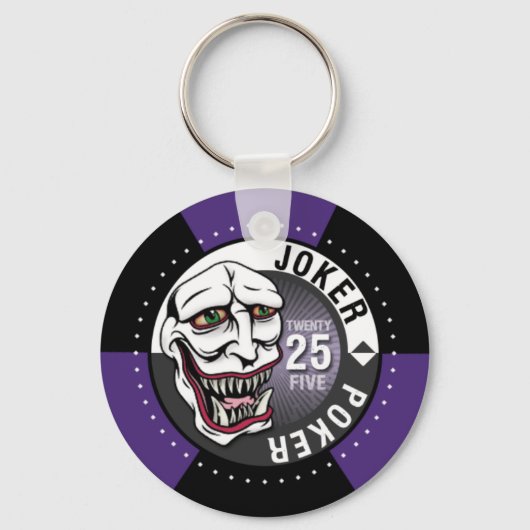 Joker Poker Sleutelhanger (Voorkant)