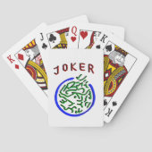joker pokerkaarten (Achterkant)
