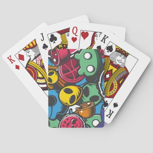 Joker Pokerkaarten (Achterkant)