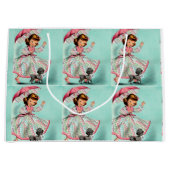 Joker Poodle Gift Bag Groot Cadeauzakje (Voorkant)