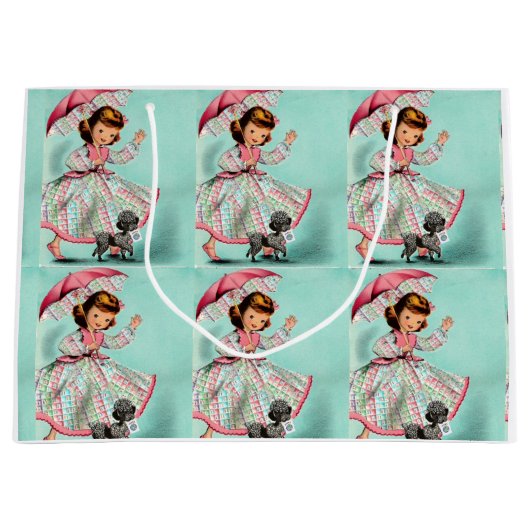 Joker Poodle Gift Bag Groot Cadeauzakje (Voorkant)