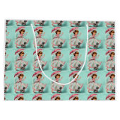 Joker Poodle Gift Bag Groot Cadeauzakje (Achterkant)