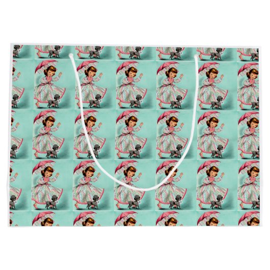 Joker Poodle Gift Bag Groot Cadeauzakje (Achterkant)