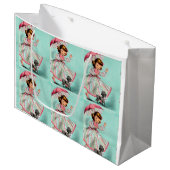 Joker Poodle Gift Bag Groot Cadeauzakje (Voorkant Gekanteld)