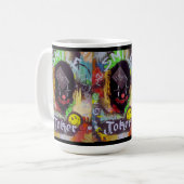 Joker Pop Art Specialiteit Koffiemok (Voorkant links)
