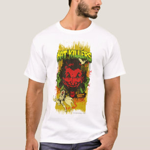 Joker Retro Comic Book Montage T-shirt