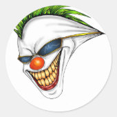 Joker Ronde Sticker (Voorkant)