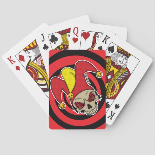Joker Screwball Afbeeldingen Pokerkaarten (Achterkant)