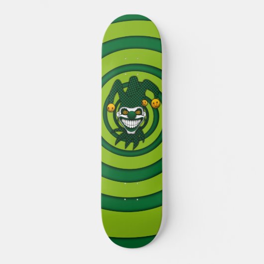 Joker Skateboard (groen) (Voorkant)