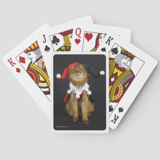 Joker Somali Cat-speelkaarten Pokerkaarten (Achterkant)