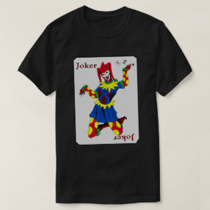 Joker-speelkaart T-shirt