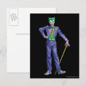 Joker staat voor Cane Briefkaart (Voorkant / Achterkant)