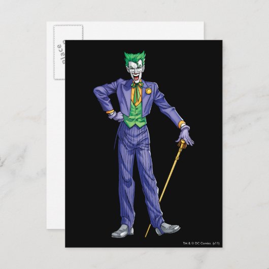 Joker staat voor Cane Briefkaart (Voorkant / Achterkant)
