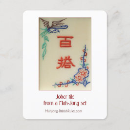 Joker tegel – Uitleg Kaart