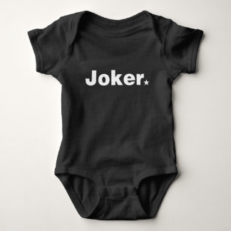 Joker Unisex Hipster Baby, één stuk. Romper