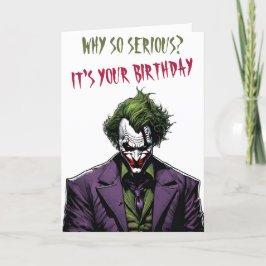 Joker verjaardagskaart feestdagen kaart