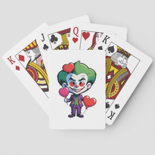 Joker Verliefd" Pokerkaarten (Achterkant)