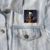 Joker Vierkante Button 5,1 Cm (In situ)