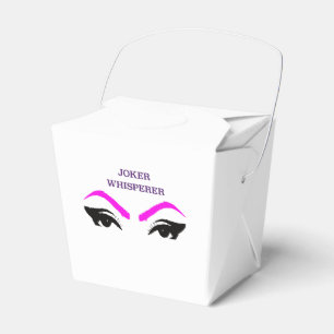 JOKER WHISPERER FAVOR BOX BEDANKDOOSJES