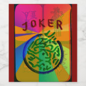 Joker Wijnlabel Wijn Etiket (Enkel label)