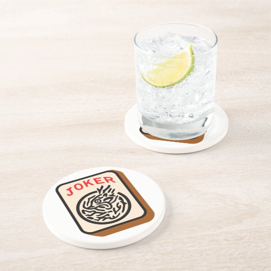 Joker Zandsteen Onderzetter (Zijkant)