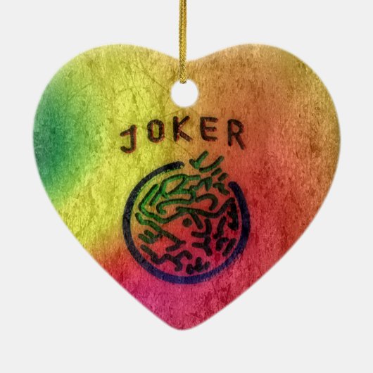 Jokerball Machine Ornament (Achterkant)